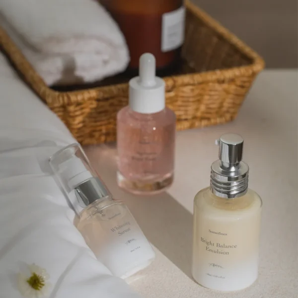 sometimes 養膚組 美白 敏感肌 浴室情境圖 40歲保養 敏弱肌必備清單