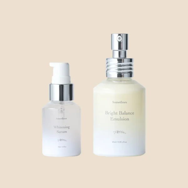sometimes 勻亮保濕雙效組 敏感肌亮白 有效改善暗沈乾燥 乳液精華液推薦 商品主首圖