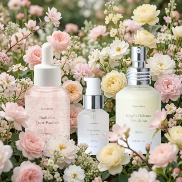植萃形象圖 sometimes 三步組 基礎保養步驟 敏感肌推薦 溫和亮白